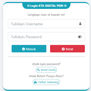 Register PGRI Kepulauan Meranti - Persatuan Guru Republik Indonesia Cabang Kepulauan Meranti